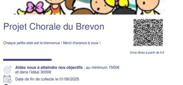 Cagnotte en ligne pour les écoles de la vallée du Brevon !