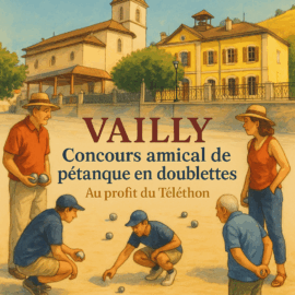 Concours amical de pétanque