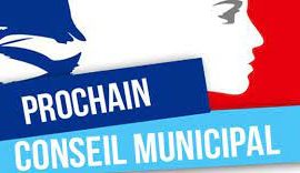 Prochain conseil municipal