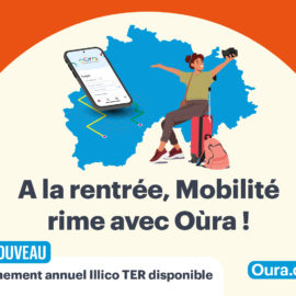Appli Oùra pour se déplacer facilement en TC à la rentrée