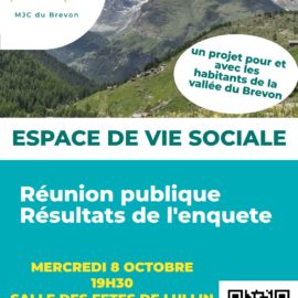 MJC Réunion publique espace de vie sociale