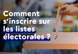 Inscription sur les listes électorales