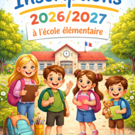 Inscriptions Ecole élémentaire de Vailly – Rentrée 2026/2027
