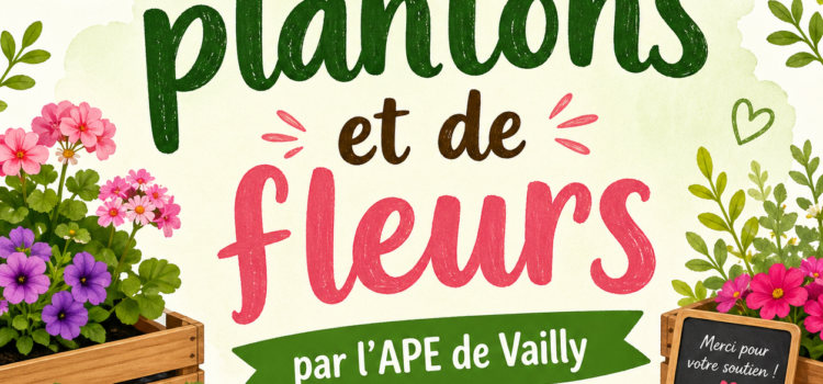Vente de plantons et de fleurs