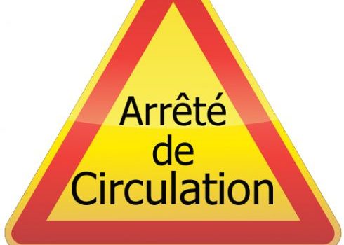 Arrêté municipal – Réglementation de la circulation Arrêté municipal – Réglementation de la circulation
