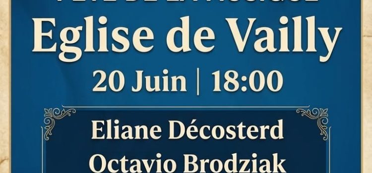 FÊTE DE LA MUSIQUE AVEC LES AMIS DE L’ORGUE FÊTE DE LA MUSIQUE AVEC LES AMIS DE L’ORGUE