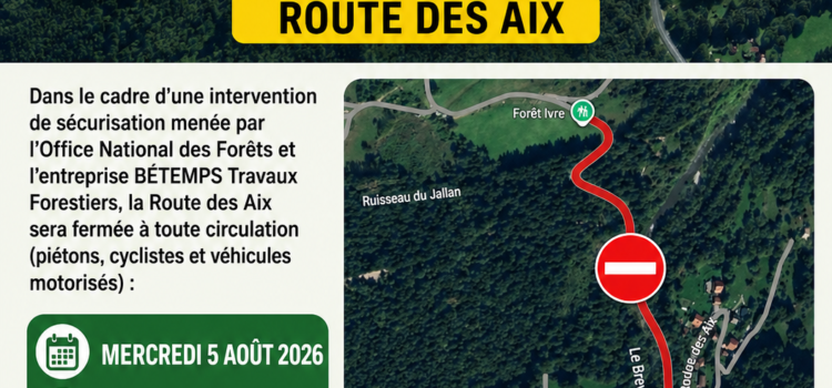Information circulation – Route des Aix Information circulation – Route des Aix