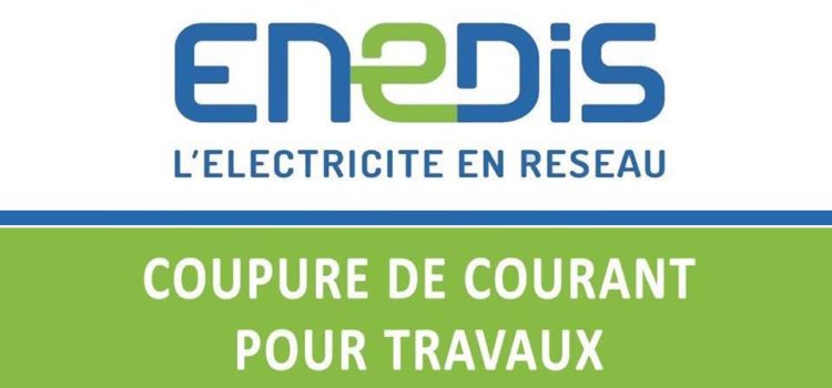 COUPURE DE COURANT – LUNDI 28 SEPTEMBRE