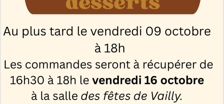 Une petite envie gourmande pour soutenir l’école de Vailly ! Une petite envie gourmande pour soutenir l’école de Vailly !